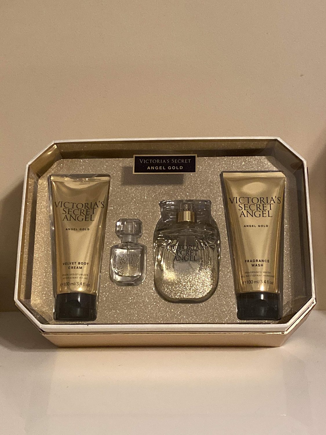 Victoria's Secret Angel Gold Fragrance Deluxe Gift Set - Luvia Beauty ...